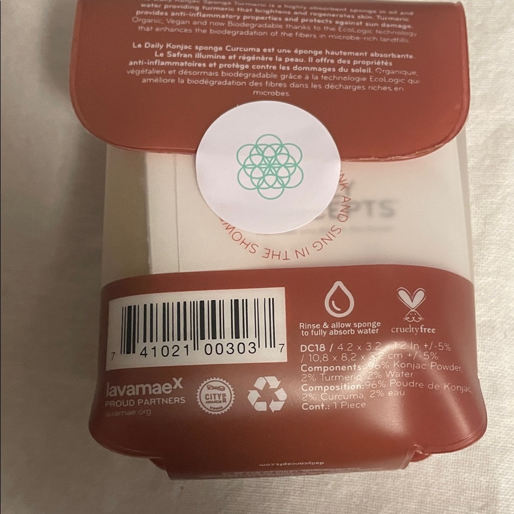 Daily Concepts Konjac Sponge - Picture 2 of 2